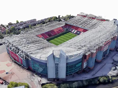 Old Trafford Stadium - Manchester United Low-poly 3D model