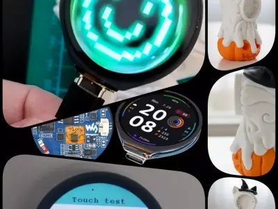 Ghost Candle Tech Powered Companion 3D print model