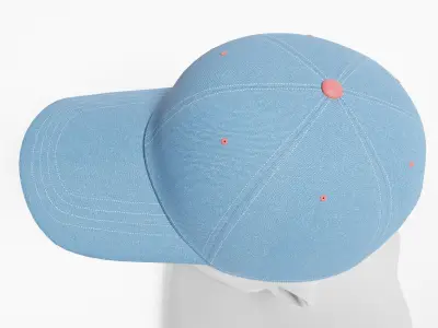 BASEBALL HAT Low-poly 3D model purchase