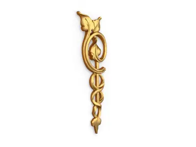 Classic carved decor ornament 501 3D print model