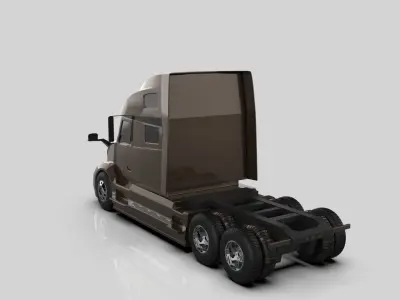 volvo vnl 860 truck 3D print model