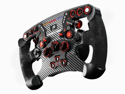 Fanatec Clubsport Formula V2-5 Steering Wheel 3D model