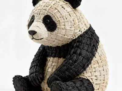 panda 3D print model