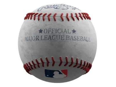Baseball official mlb 3D model