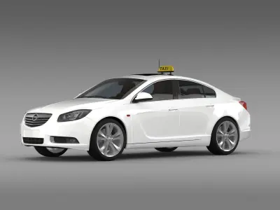 Opel Insignia Taxi 3D model