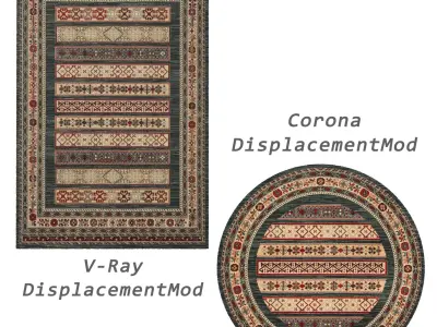 Rugs No 405 Low-poly 3D model