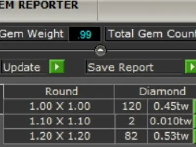 Diamond hoop earrings square pendant and teardrop shape je0033 3D print model