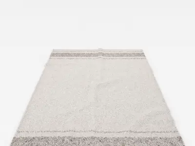 Rugs No 1005 Low-poly 3D model