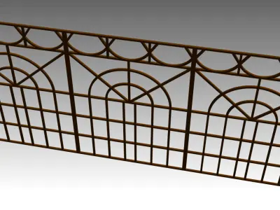 Iron Arch 3d Modal Design 3D model