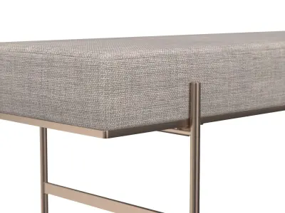 Davian Bench Chacha Limestone 108524 3D model