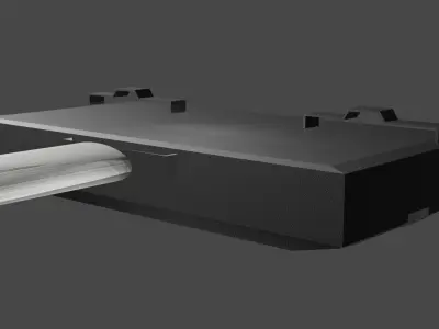 Street Light - Poste de Iluminacao Publica 3D model
