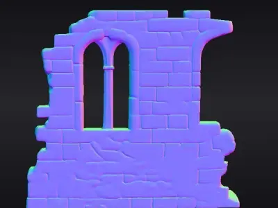 Ancient Ruins 1 3D model