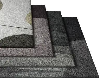 Rug Set 06 3D model