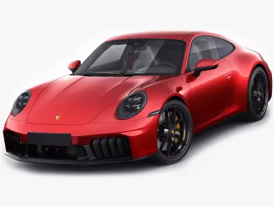 Porsche 911 Carrera GTS 2025 3D model
