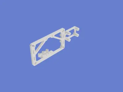 SUPPORT FUELTECH FT450 FT550 FT600 - DASH SUPPORT - ECU - DASH 3D print model