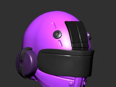 helmet high ver 3 poly sculpt 3d printable 3D model purchase