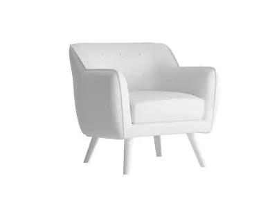 Marcy Upholstered Arm Chair 3D model
