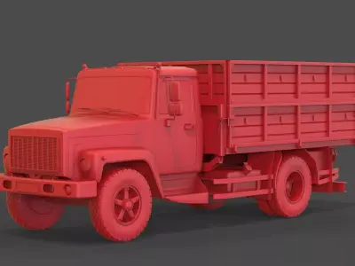 Gaz 3309 3D print model