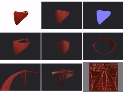 Mask Pack 2 3D model