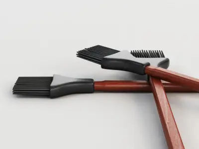 BBQ Basting Brush 3D model