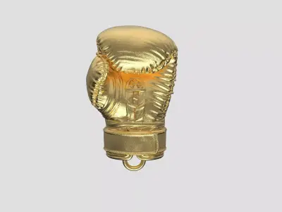 Boxing Gloves Pendant 3D print model 3D print model