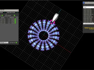 Palm pendant model 940 3D print model