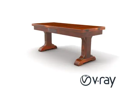 Historic Navy Strategy Table model pack Low-poly 3D model