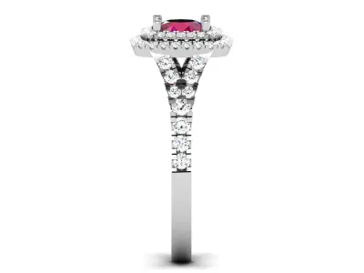 Engagement Wedding Ring 3dm Render Detail  3D print model purchase