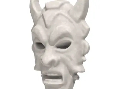 Tribal Mask 2 3D print model