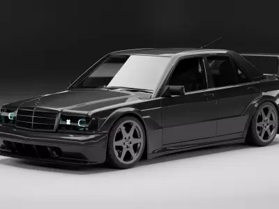 Mercedes-Benz 190E Evo II 3D model