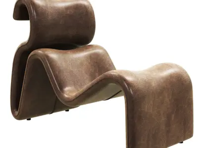 MBEKSECLRAA chair premium 3d model Low-poly 3D model