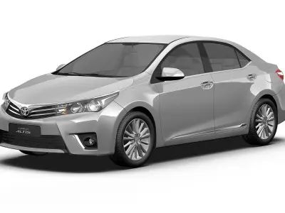 Corolla Collection toyota 3D Model Pack