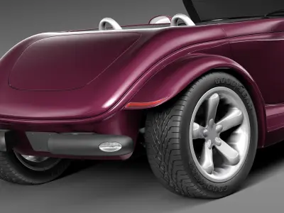 Plymouth Prowler Concept 1993 3D model
