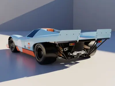 Porsche 917 3D model