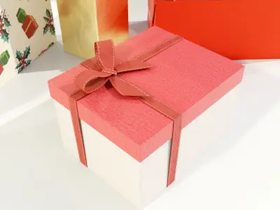 Christmas Gifts 3D model buy