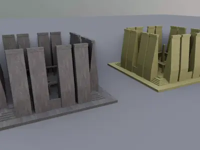 Miniature 3D Printing Structure Type-11 3D model