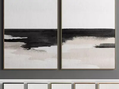 Photo Frame 120 Low-poly 3D model