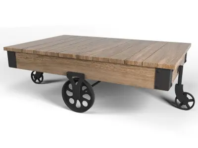 Myra cocktail table 3D model