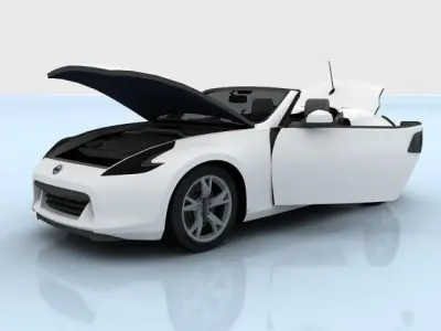 Nissan 370Z Roadster 2010 3D model