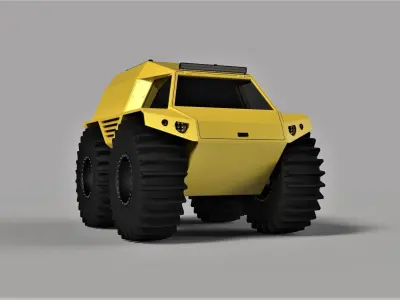 THOR Ultimate ATV 3D model