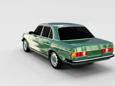 Mercedes-Benz W123 rev 3D model