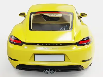 Porsche Cayman 3D model