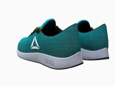 Sport Shoes Low-poly 3D model