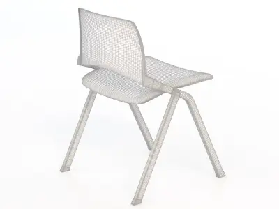 LAKENDO SOFT Stackable folding chair by Diemmebi 3D model