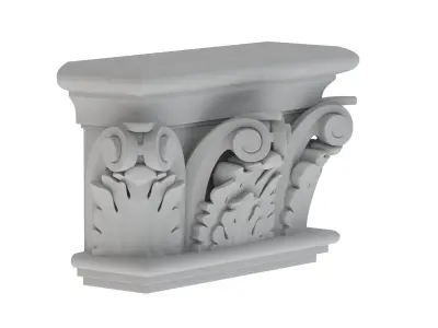 Pilaster Capital 001 3D model