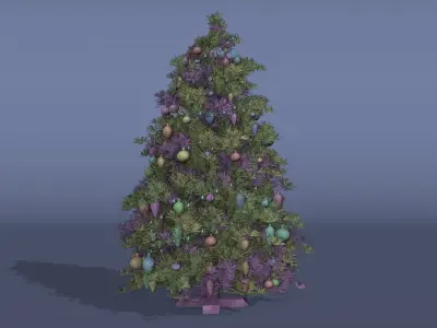 Christmas tree 3D model 42