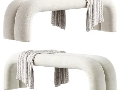 bench 3 3D model
