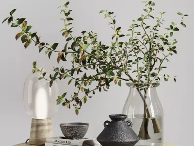 Decorative set042 3D model