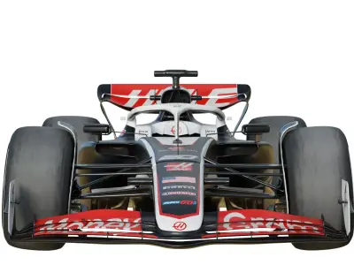 F1 Haas VF-24 2024 3D model