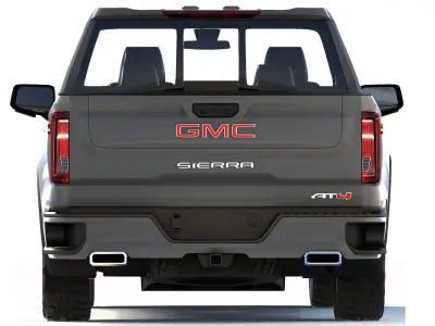 GMC Sierra AT4 2019 3D model